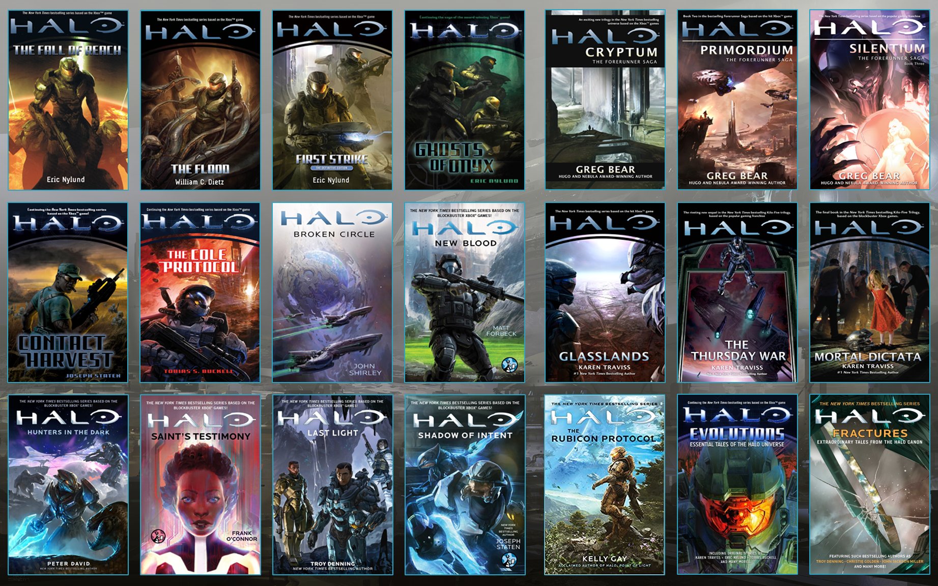 Halo Books In Order Series List)