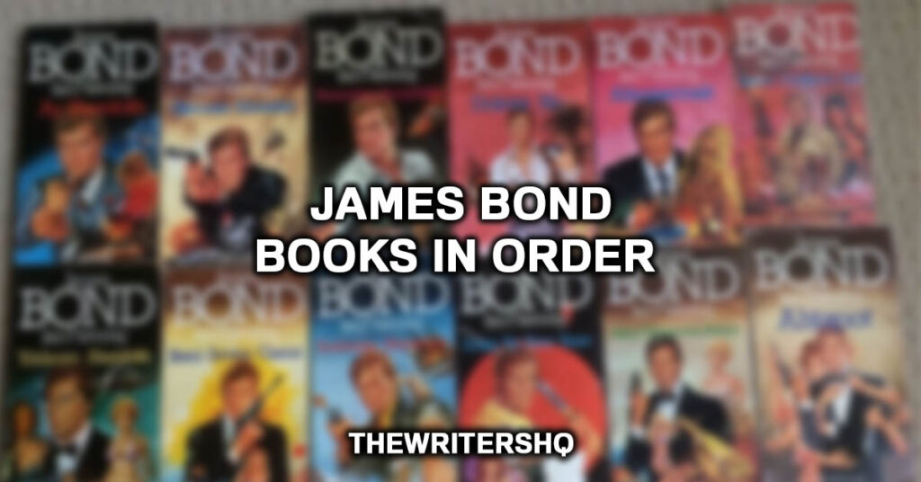 James Bond Books In Order