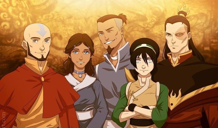 Who are the main characters in the Avatar series?