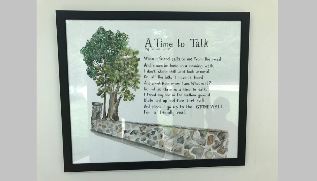 "A Time to Talk" by Robert Frost