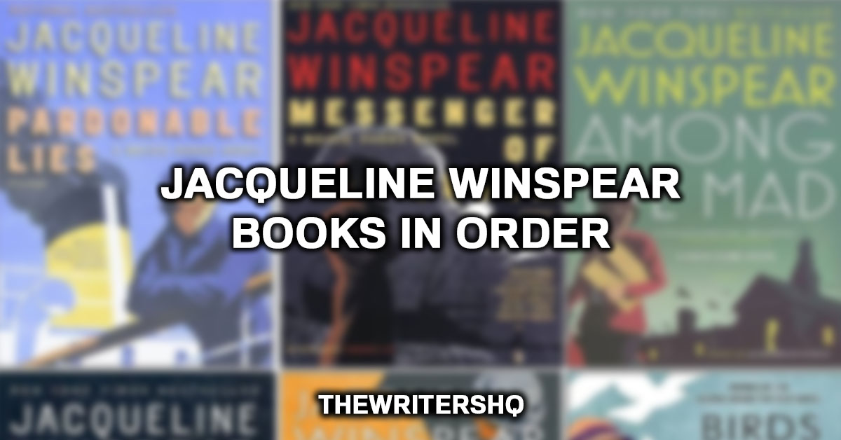 Jacqueline Winspear Books In Order